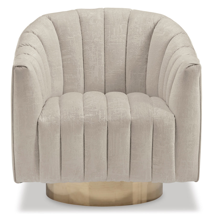 Penzlin Pearl Velvet Accent Chair