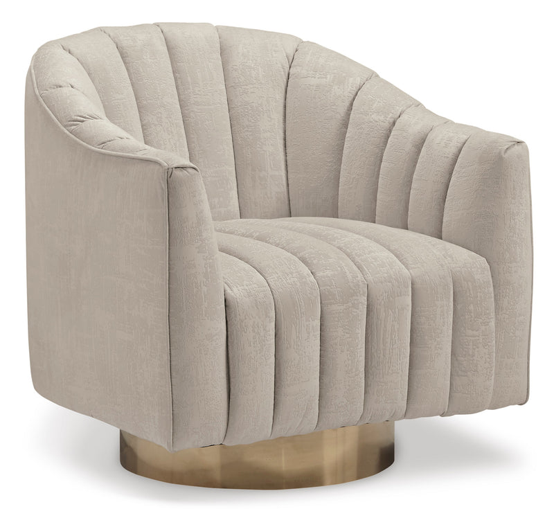 Penzlin Pearl Velvet Accent Chair