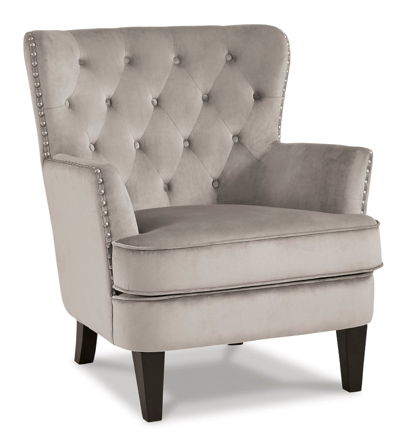 Romansque Beige Accent Chair