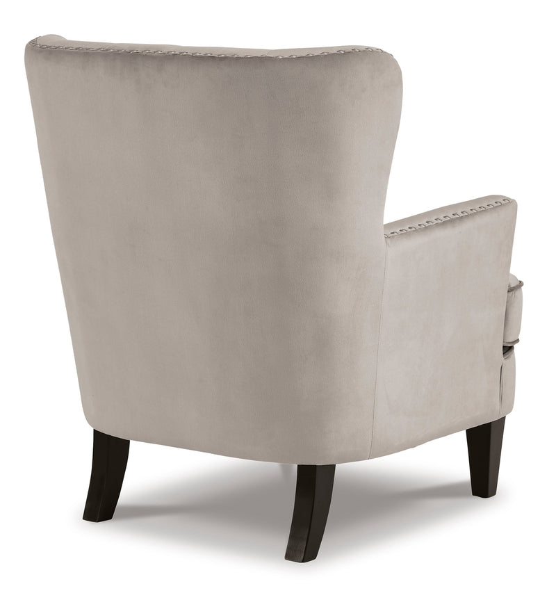 Romansque Beige Accent Chair