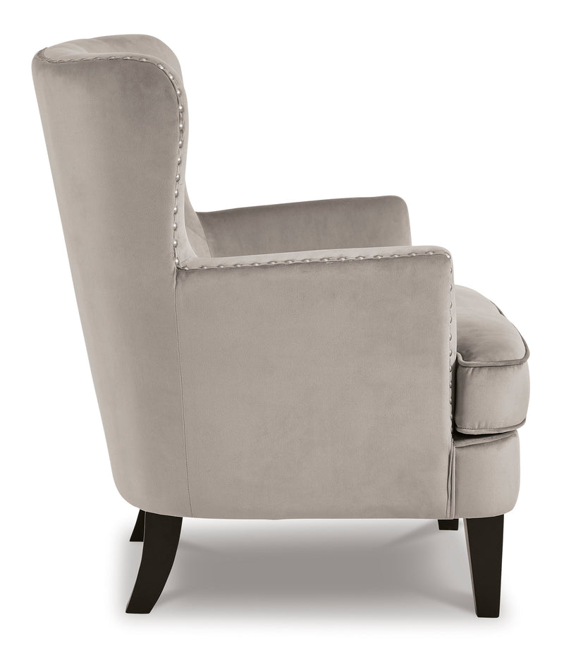 Romansque Beige Accent Chair