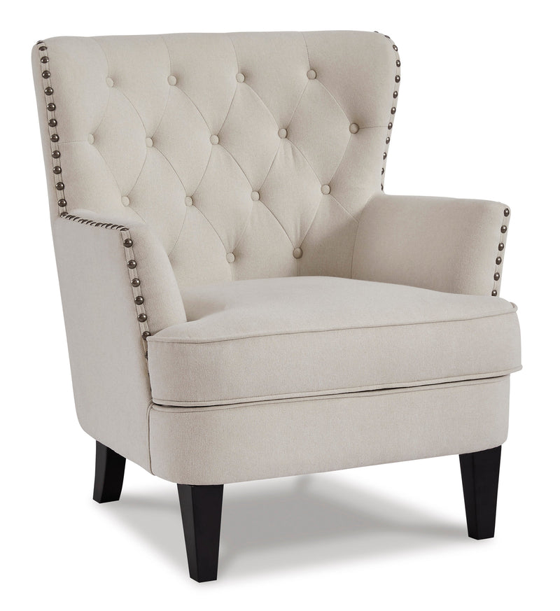 Romansque Light Beige Accent Chair