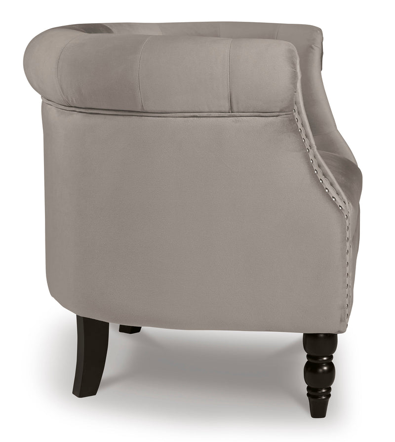 Deaza Taupe Accent Chair