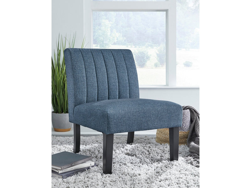 Hughleigh Navy Accent Chair