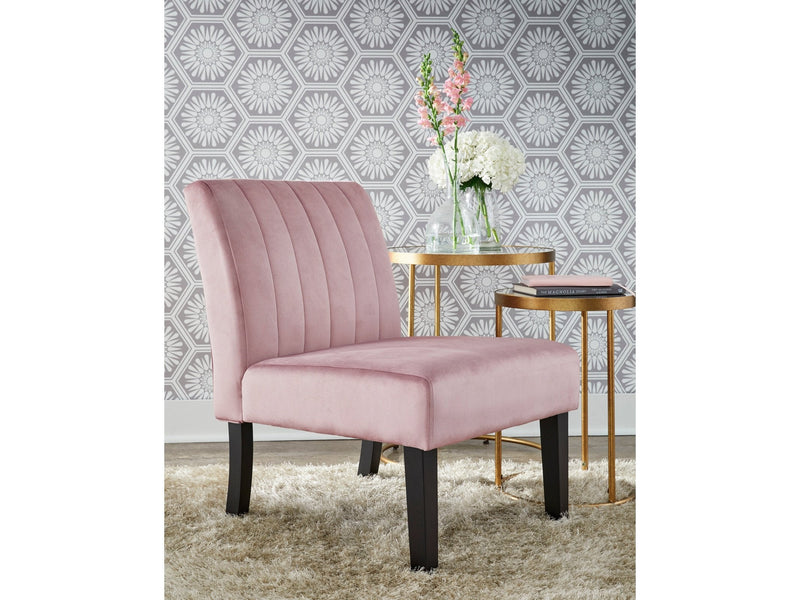 Hughleigh Pink Accent Chair