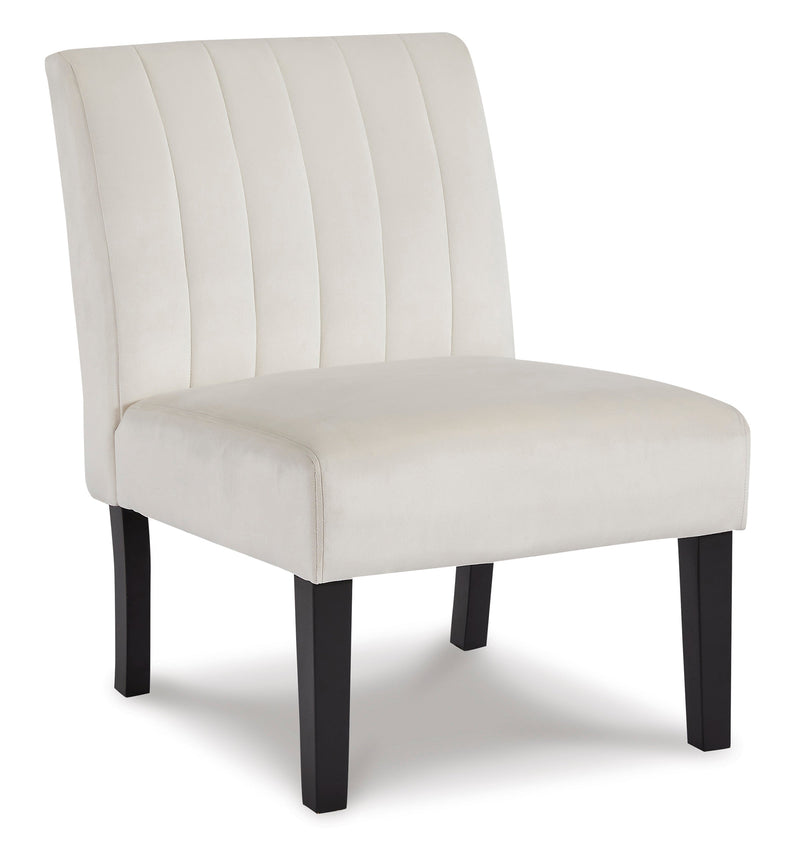 Hughleigh Light Beige Accent Chair