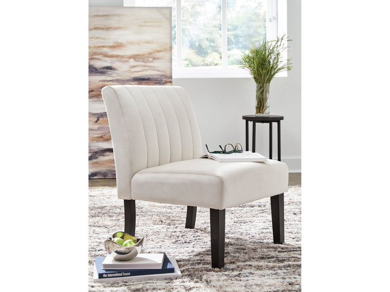 Hughleigh Light Beige Accent Chair