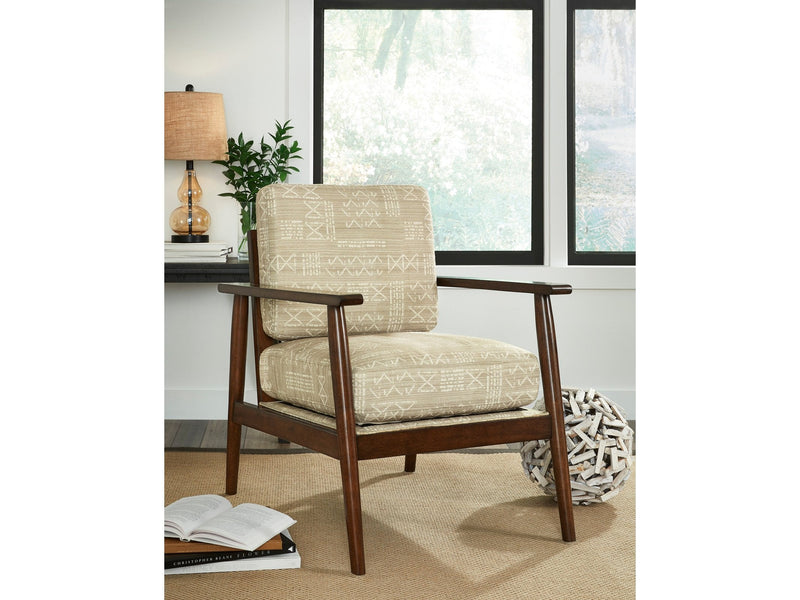 Bevyn Beige Accent Chair