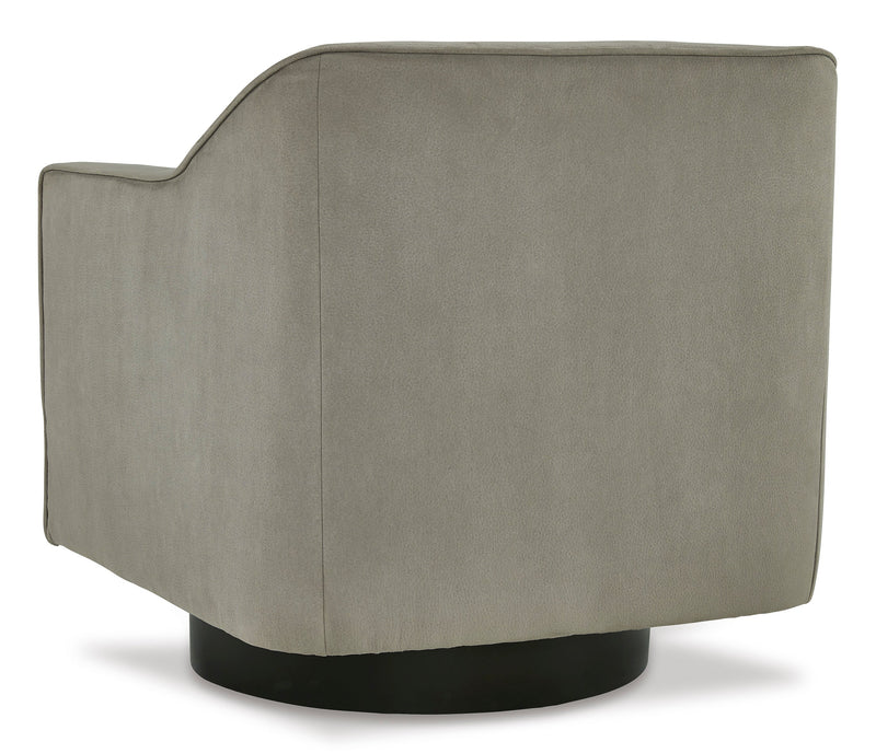 Phantasm Putty Swivel Accent Chair