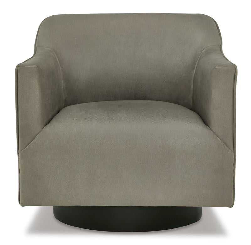 Phantasm Putty Swivel Accent Chair