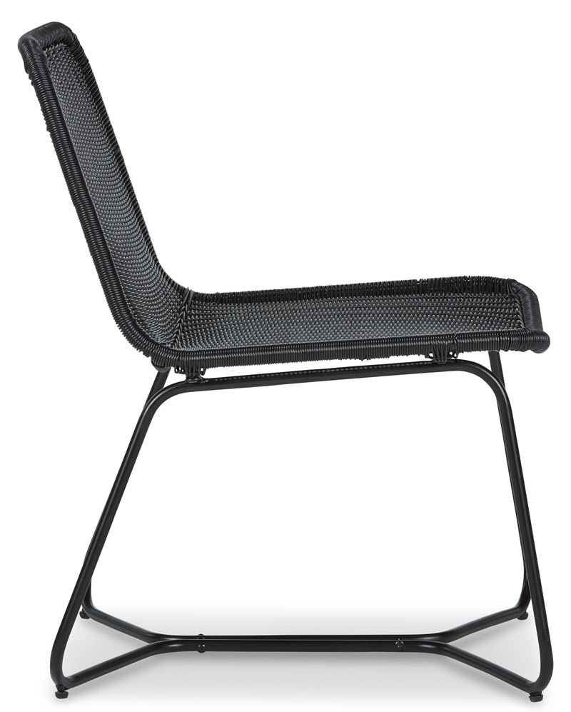 Daviston Black Accent Chair