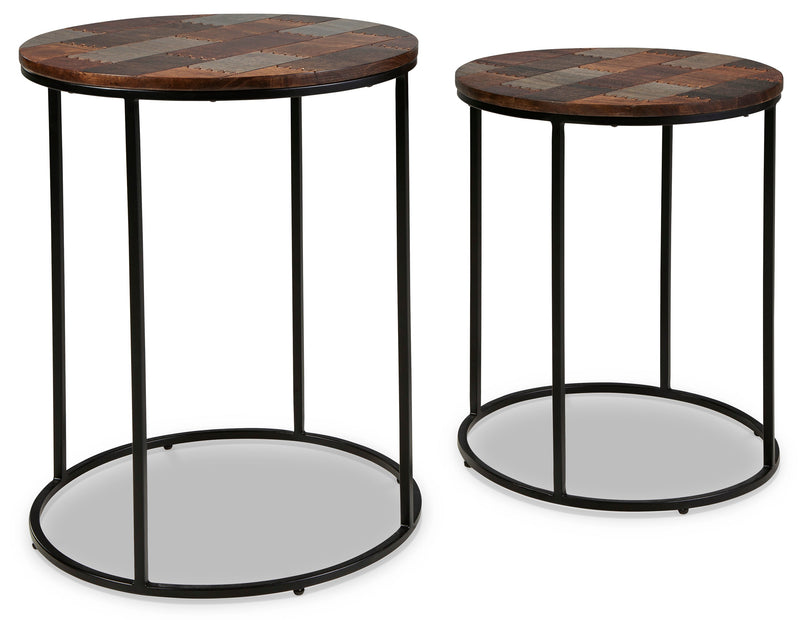 Allieton Multi Accent Table (Set of 2)