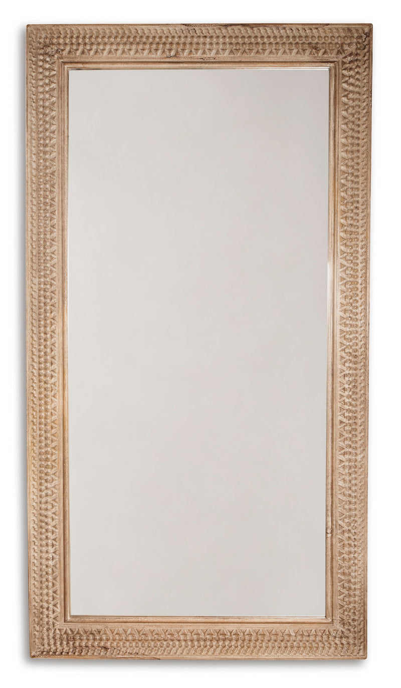 Belenburg Washed Brown Floor Mirror