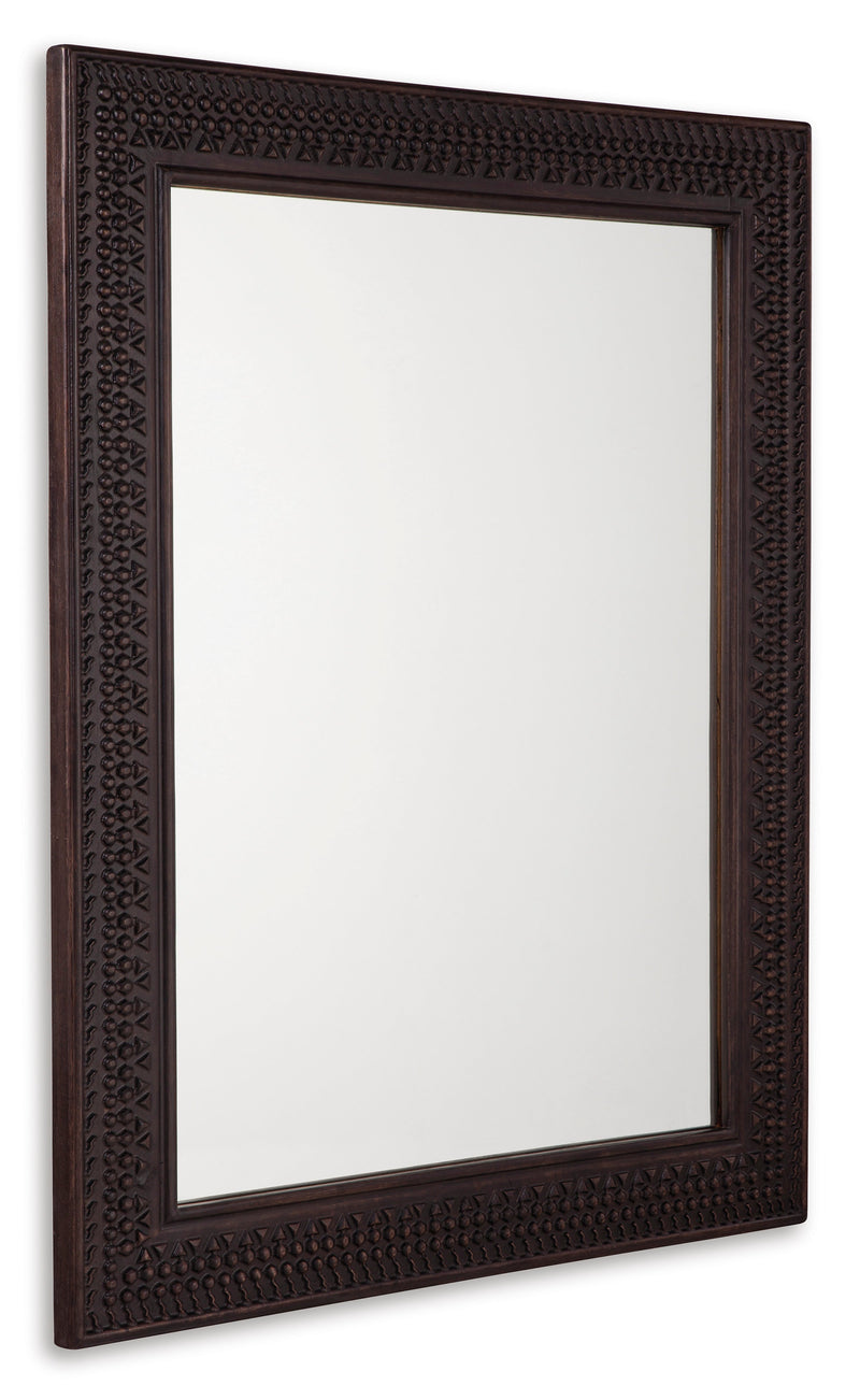 Balintmore Dark Brown Accent Mirror