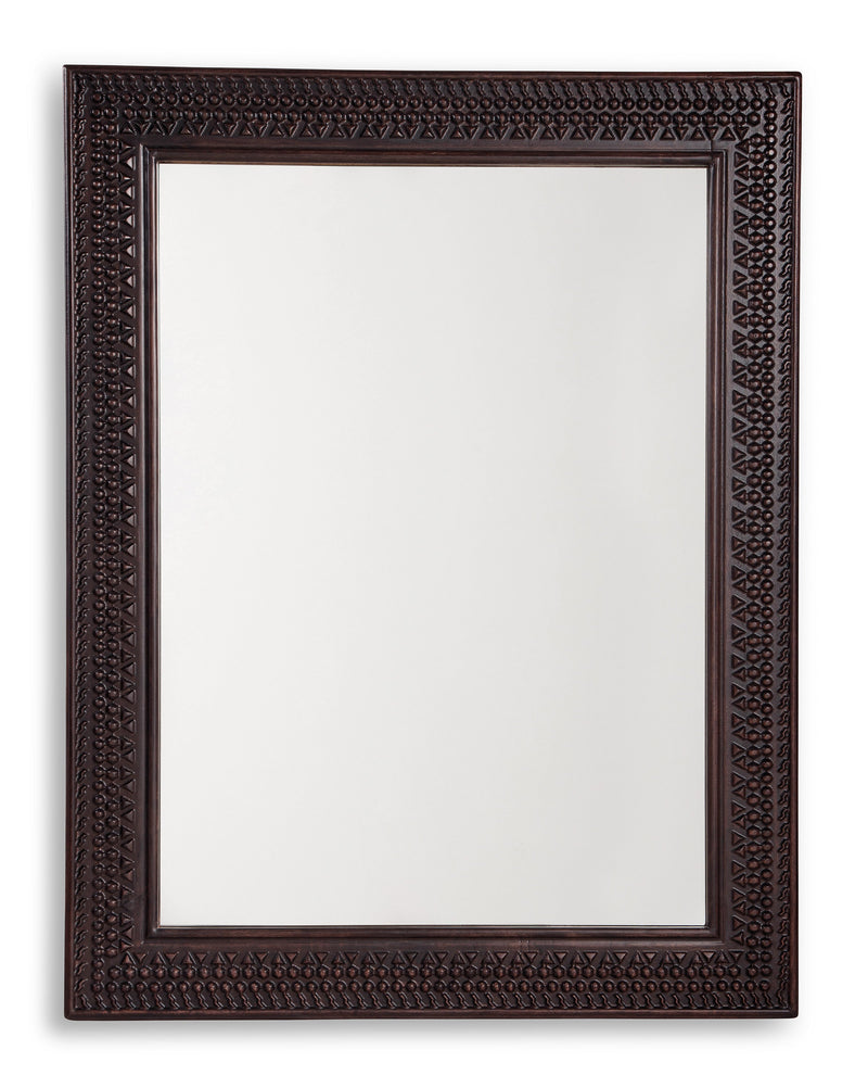 Balintmore Dark Brown Accent Mirror