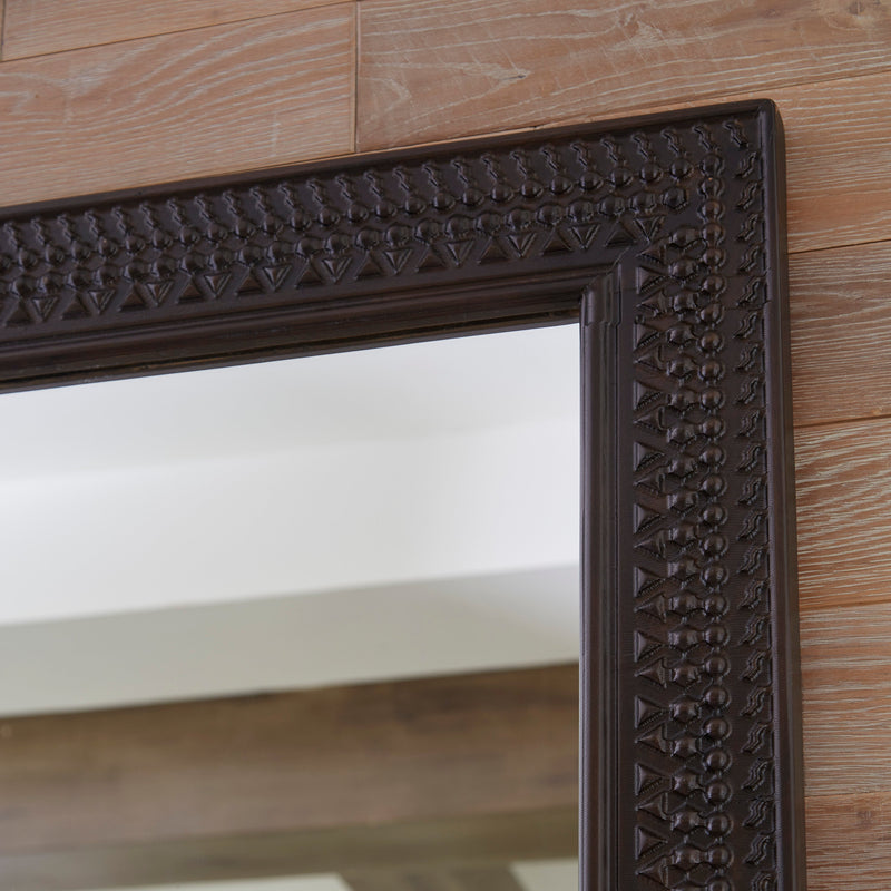 Balintmore Dark Brown Floor Mirror