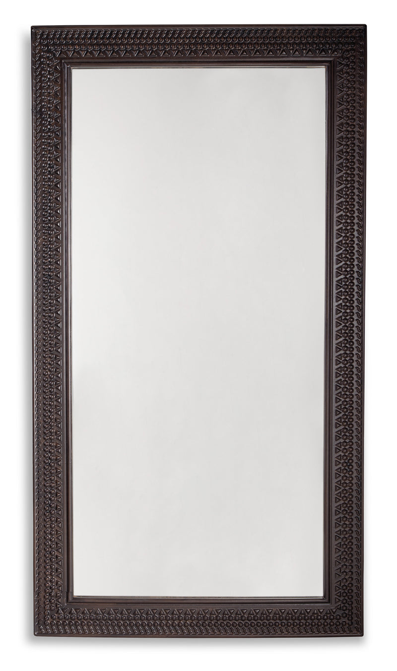 Balintmore Dark Brown Floor Mirror