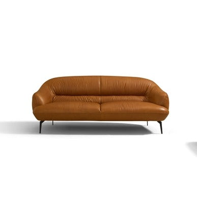 Leonia Genuine Leather Loveseat