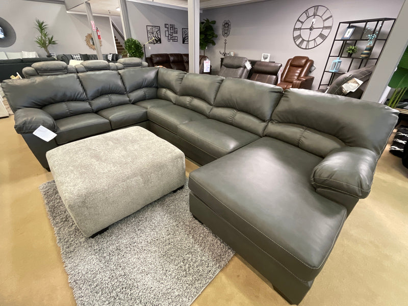 Aberton Gray 3pc RAF Sectional