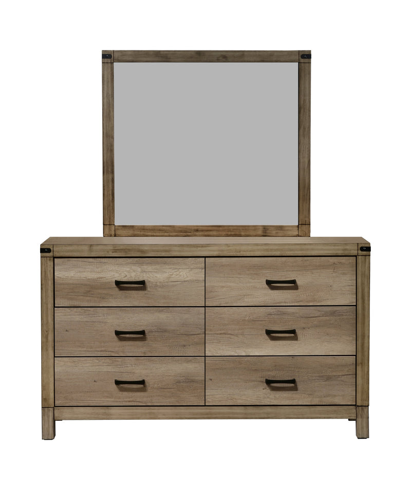 Matteo Light Brown Youth Panel Bedroom Set