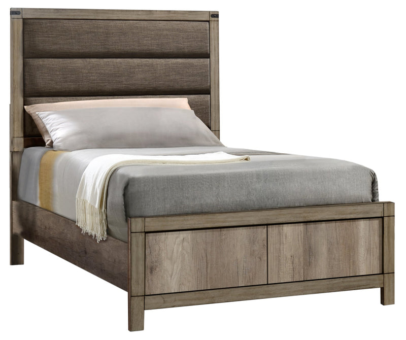 Matteo Light Brown Youth Panel Bedroom Set