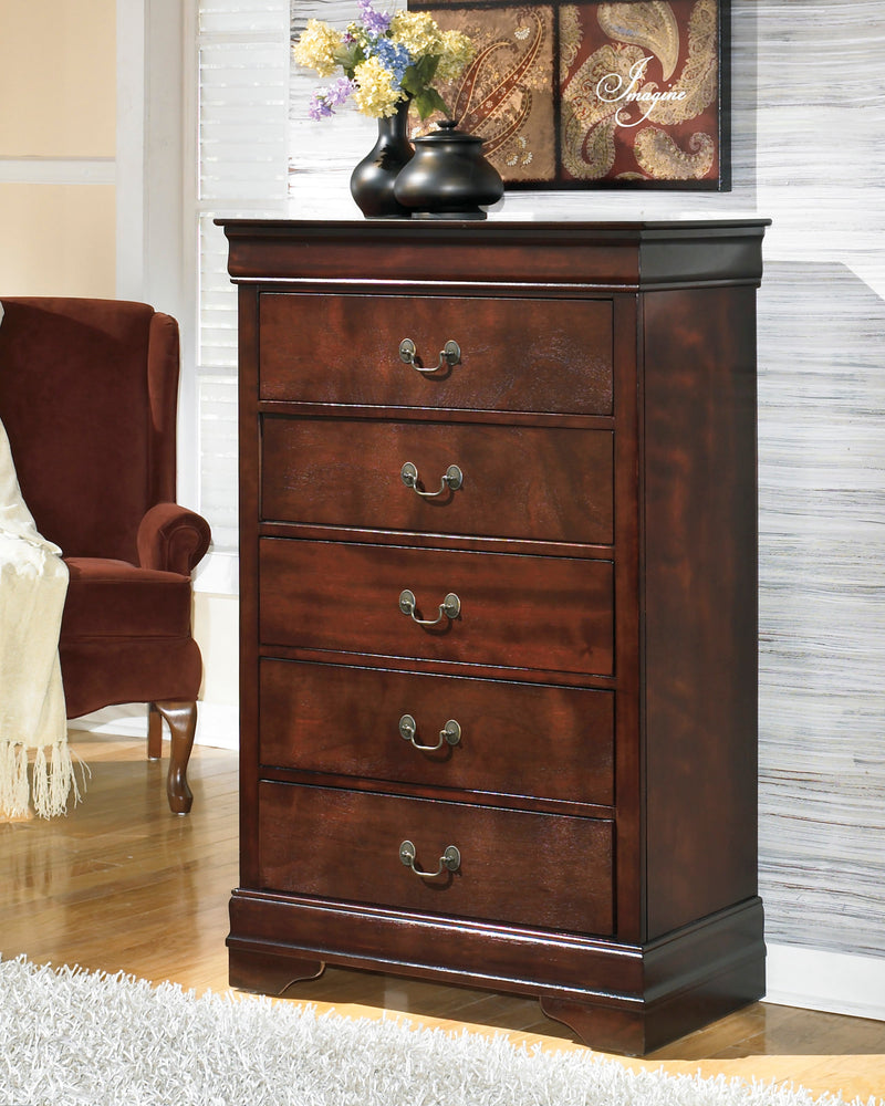 Alisdair Dark Brown Chest of Drawers