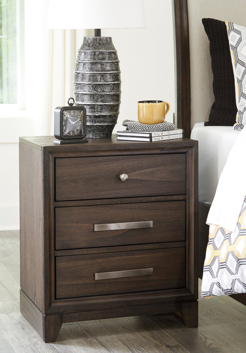 Brueban Brown Nightstand