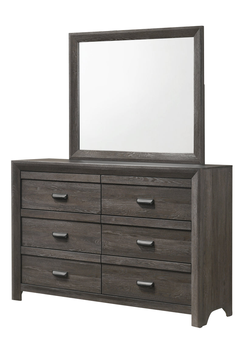 Adalaide Brown Dresser & Mirror