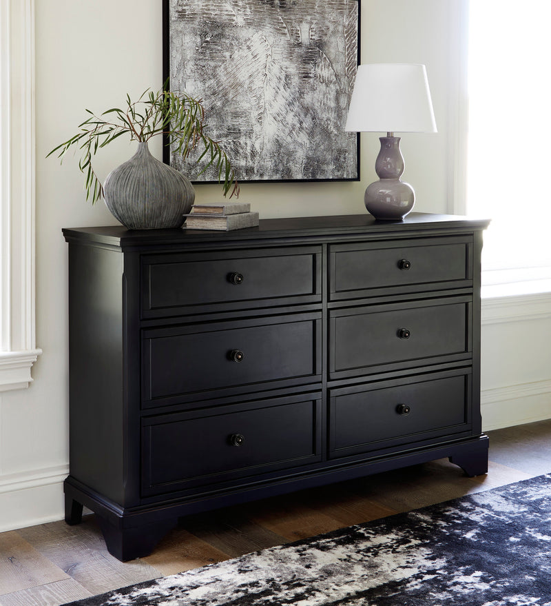 Chylanta Black Dresser