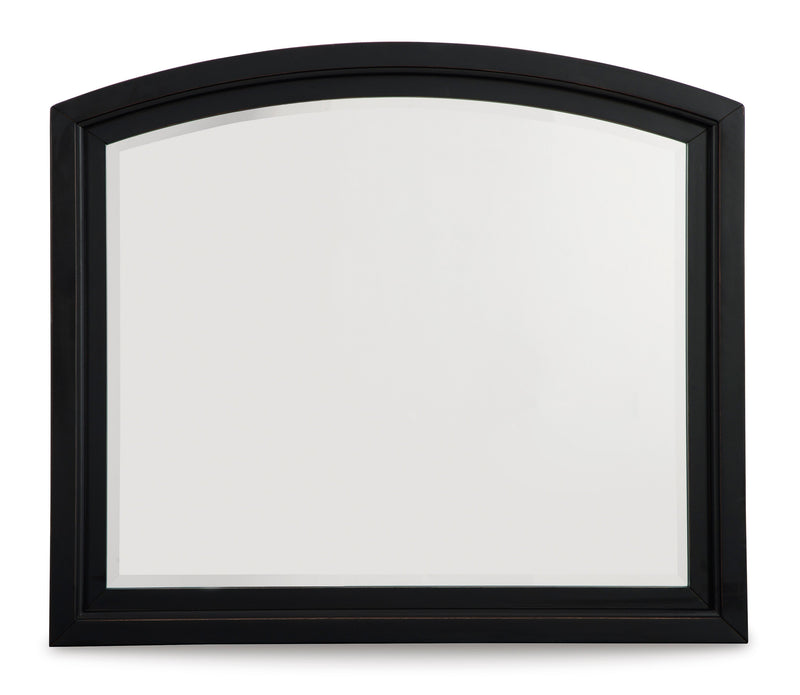 Chylanta Black Bedroom Mirror