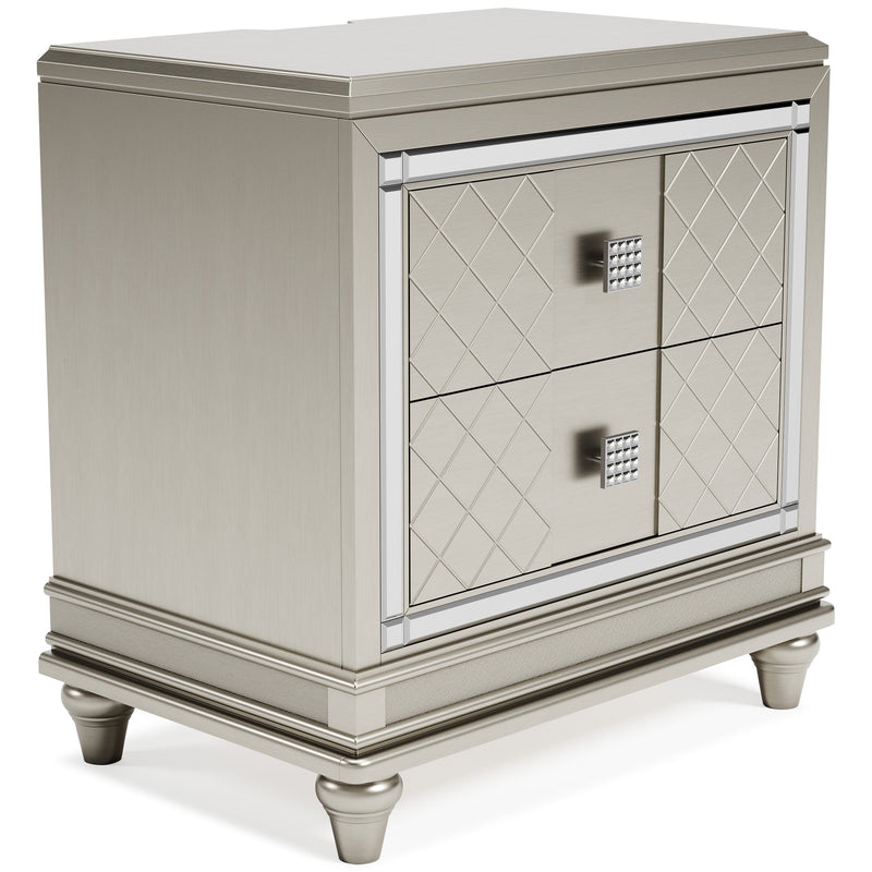 Chevanna Platinum Nightstand