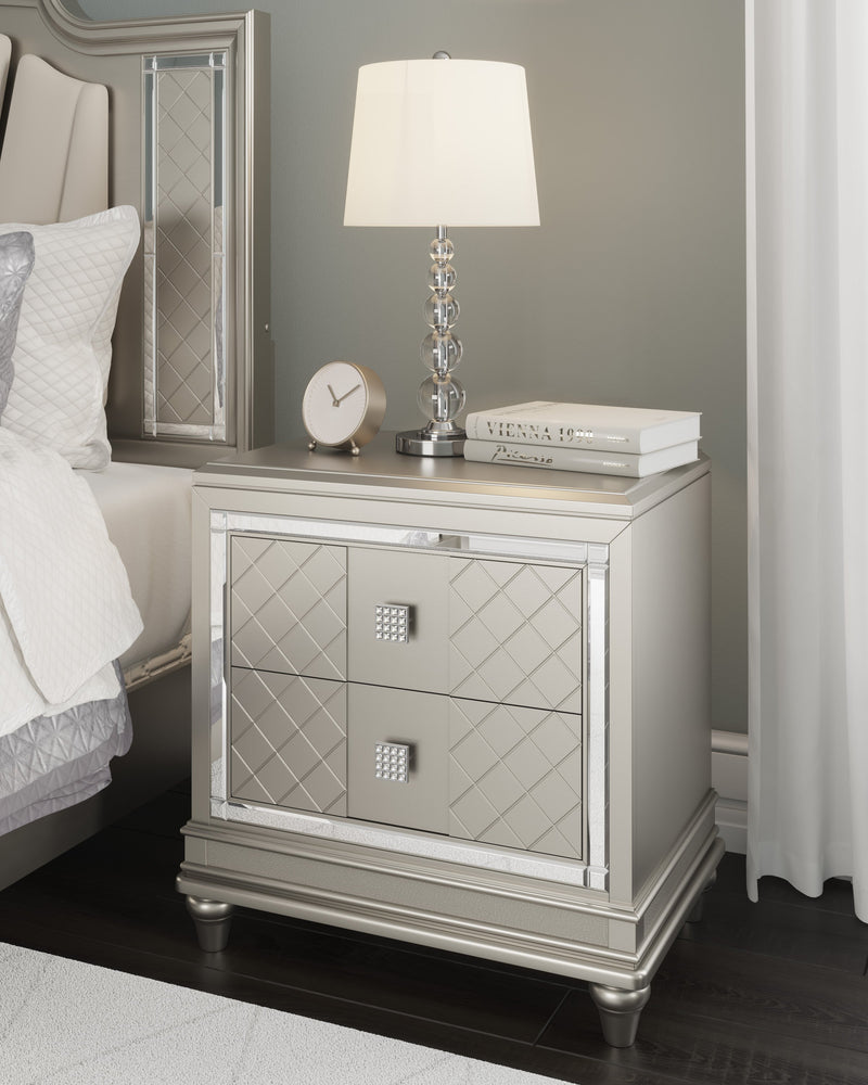 Chevanna Platinum Nightstand