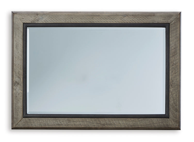 Brennagan Gray Bedroom Mirror