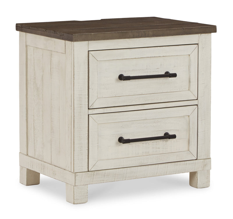 Brewgan Two-tone Nightstand