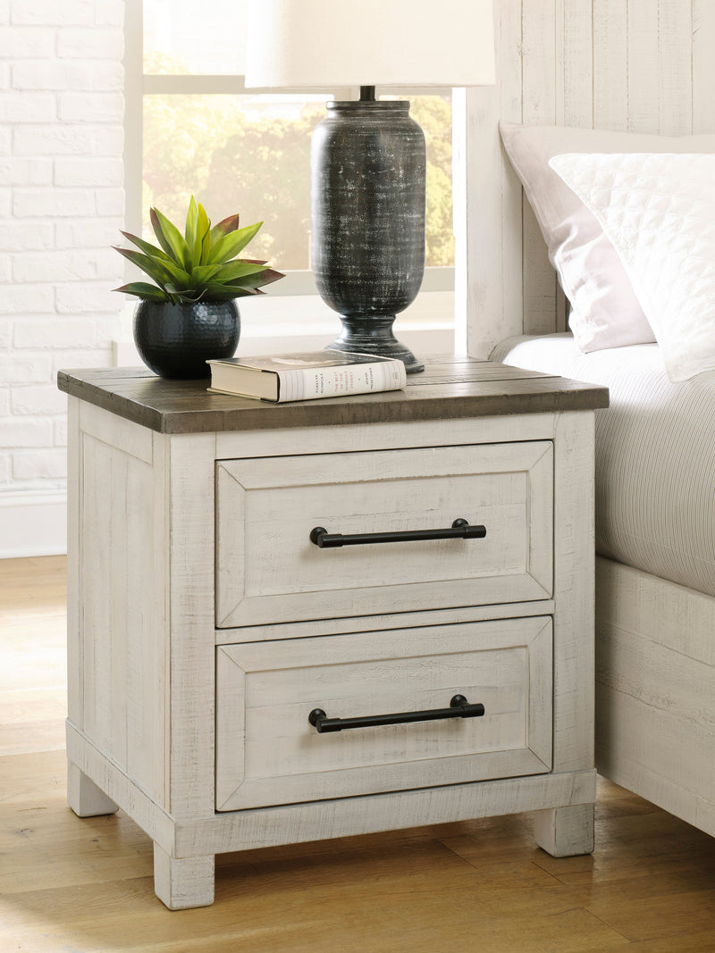 Brewgan Two-tone Nightstand