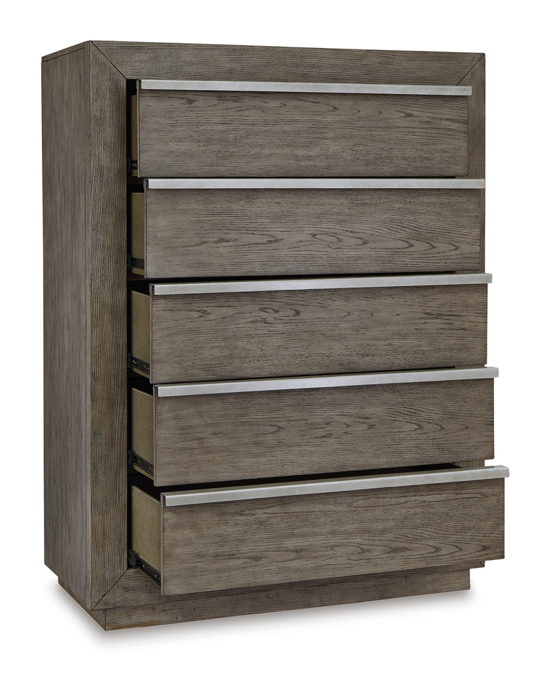 Anibecca Weathered Gray Chest