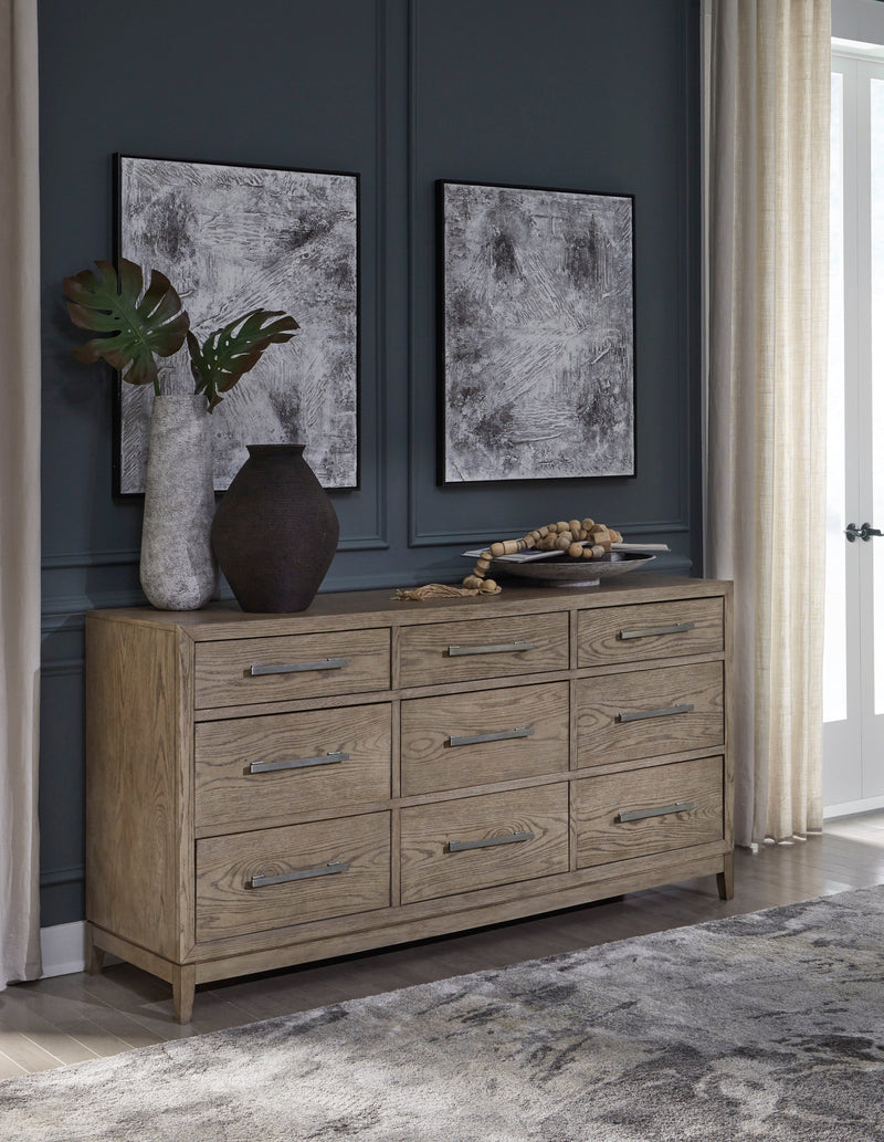 Chrestner Gray Dresser