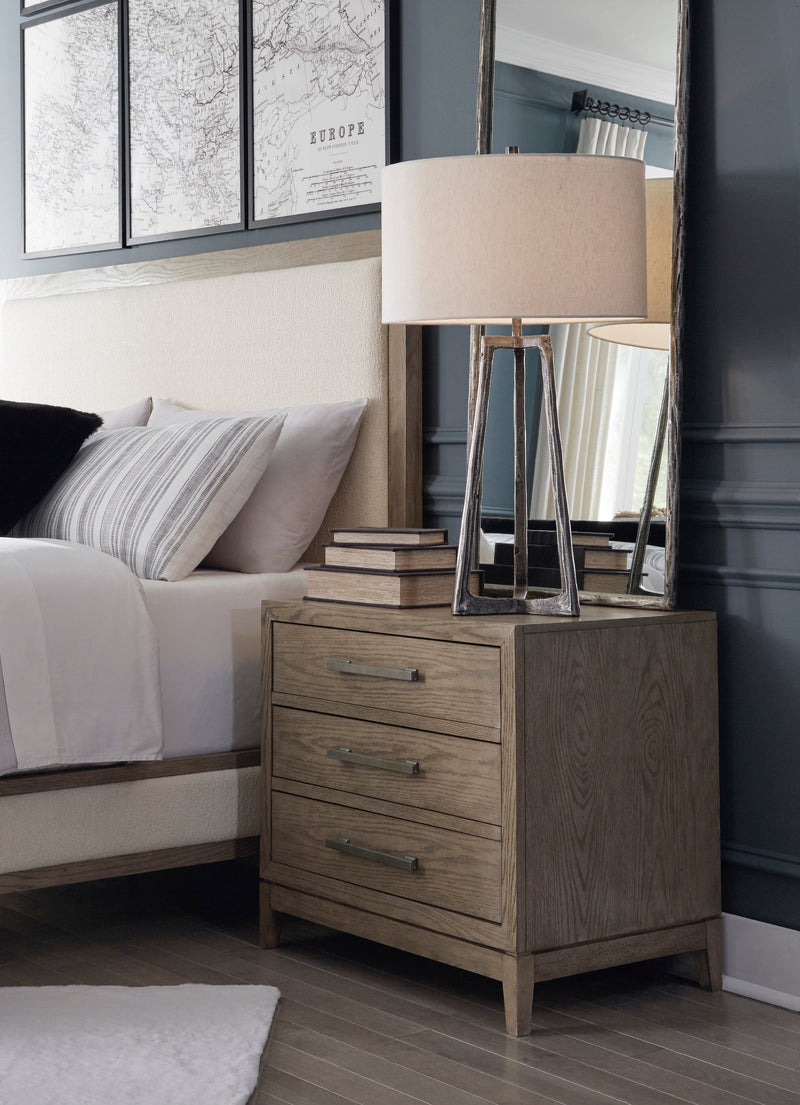 Chrestner Gray Nightstand