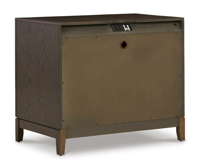 Burkhaus Brown Nightstand