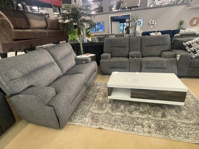 Coombs Power Reclining Sofa & Loveseat / 2pc