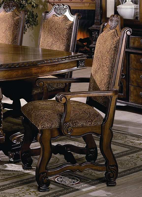 Neo Renaissance - Brown - Armchair (Set of 2) - Ornate Home