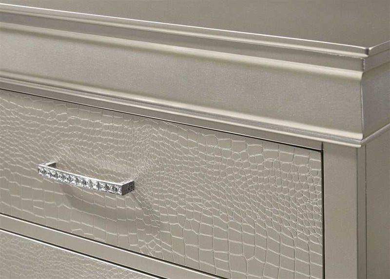 Amalia - Silver - Chest - Ornate Home