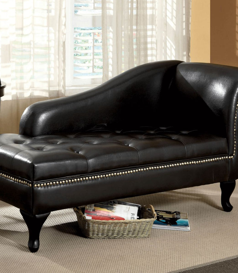 Lakeport Black Chaise