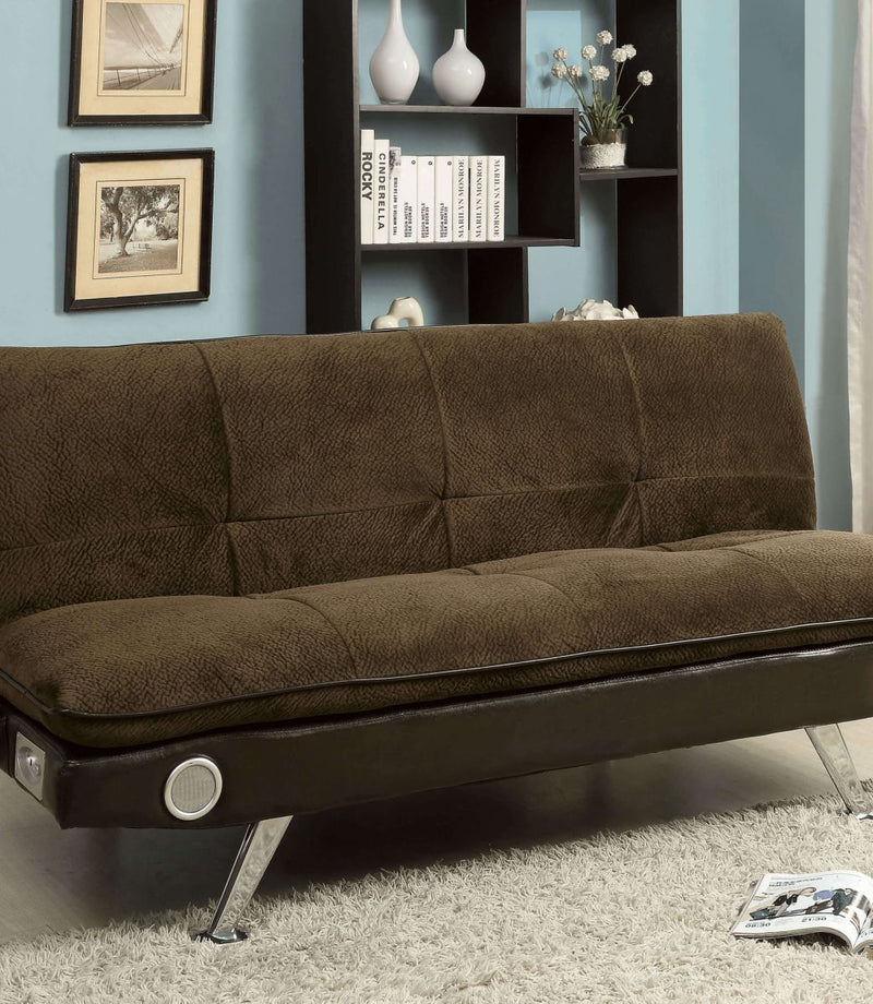 Gallagher Dark Brown Futon