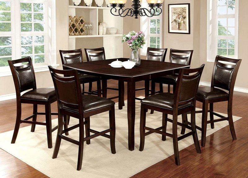 Woodside II - Espresso - Counter Height Dining Chair (Set of 2) - Ornate Home