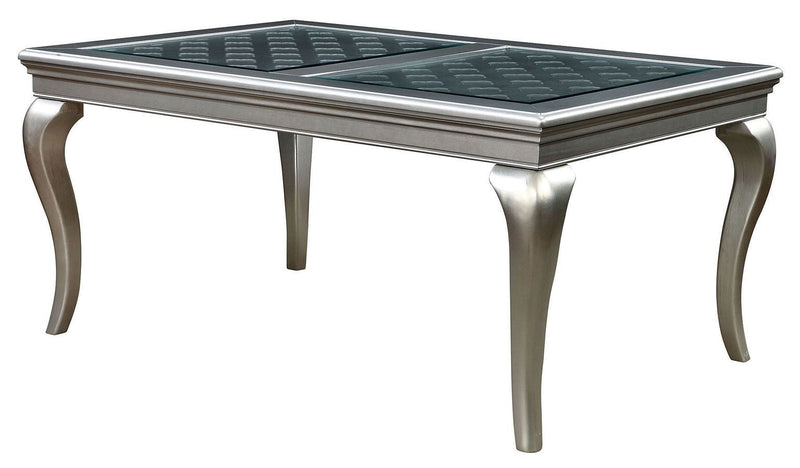 Amina Champagne Dining Table