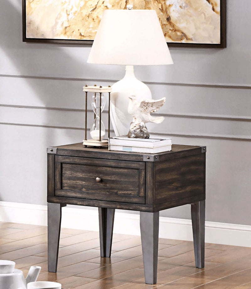 Piedmont Dark Oak End Table