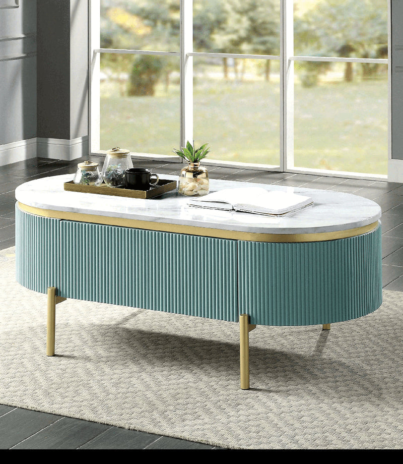 Koblenz Light Teal Coffee Table