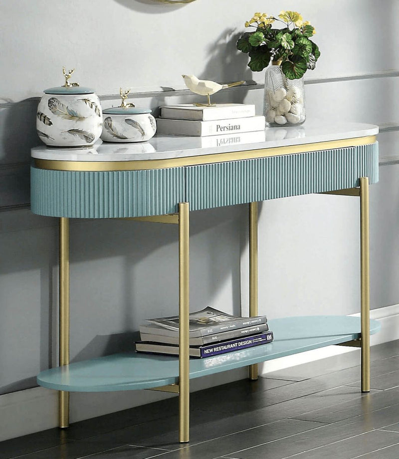 Koblenz Light Teal Sofa Table