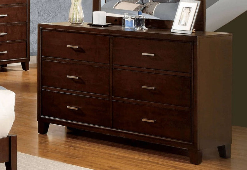 Enrico II Brown Cherry Dresser